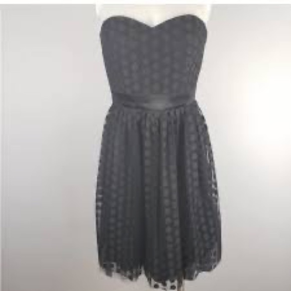 White House Black Market Strapless Fit & Flare Dress - 6
